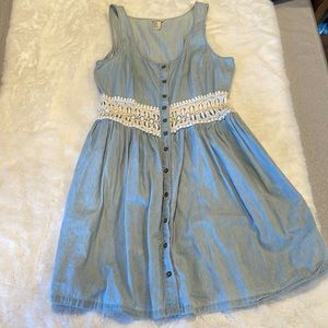 Denim dress from forever21